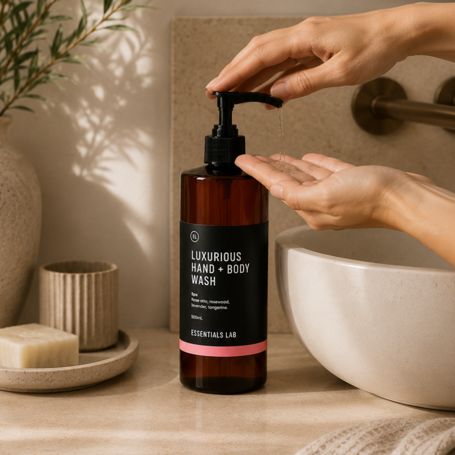 Spa · Luxurious Hand + Body Wash 500ml