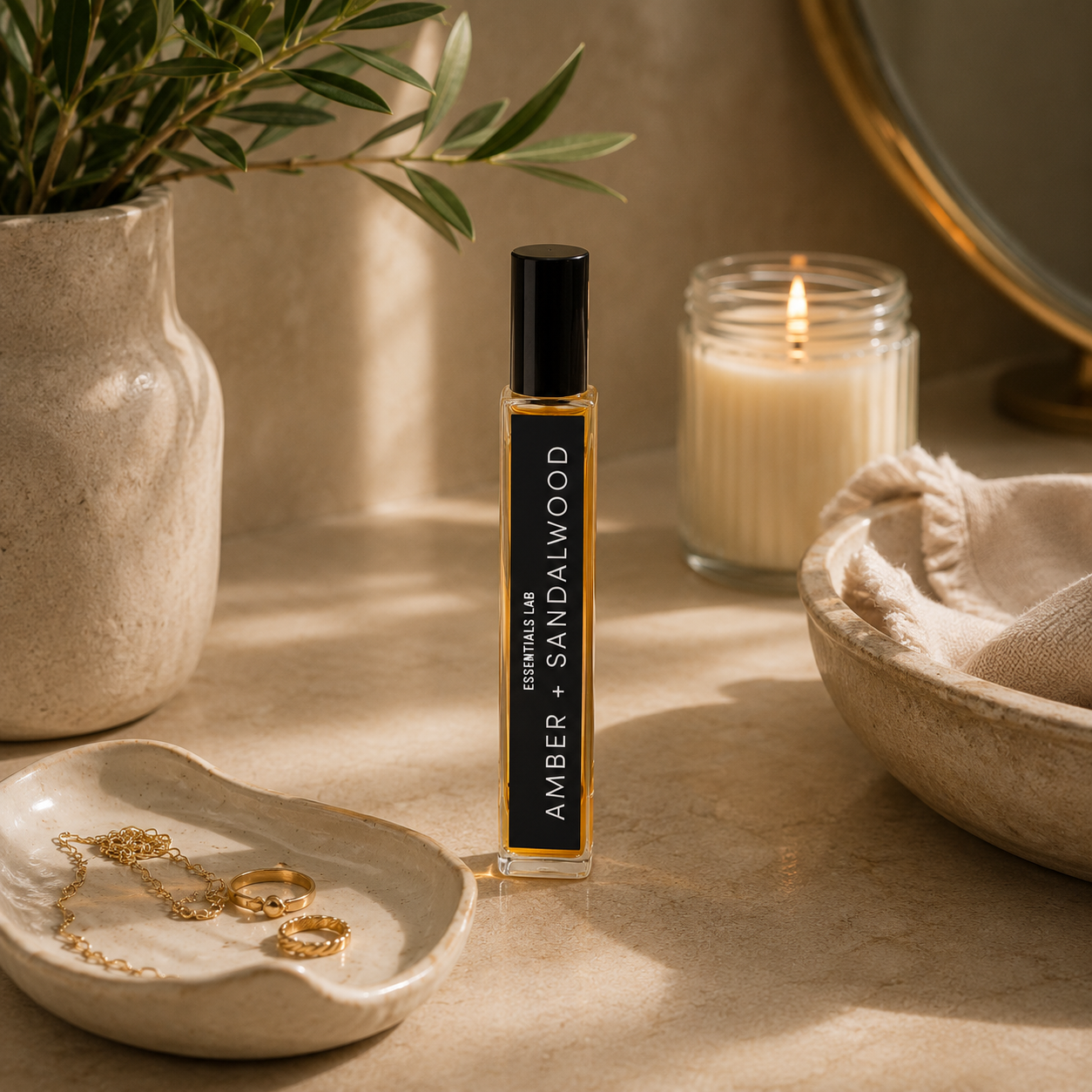 Perfume • Amber and Sandalwood