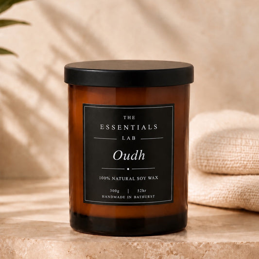 Oudh | Luxury Scented Candle 300g