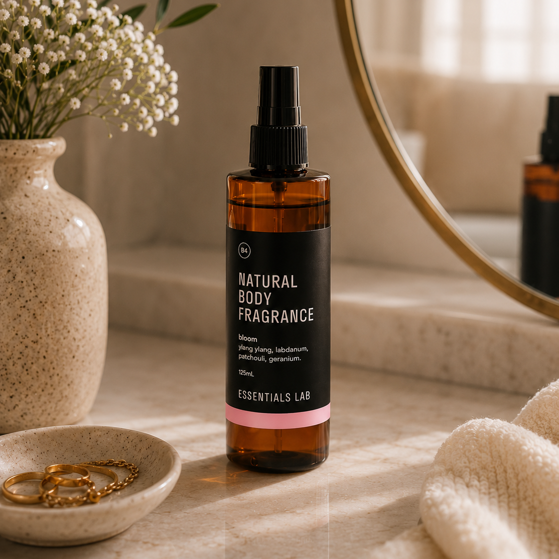 Bloom · Natural Body Fragrance